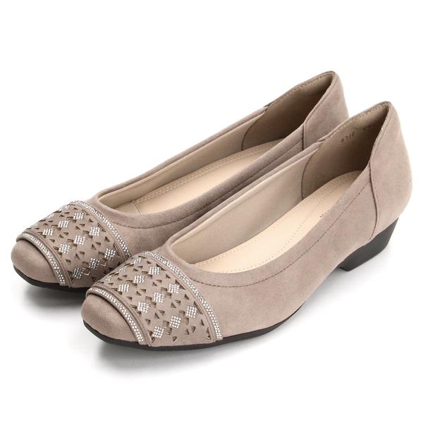 レーザーカットモチーフカッターパンプス