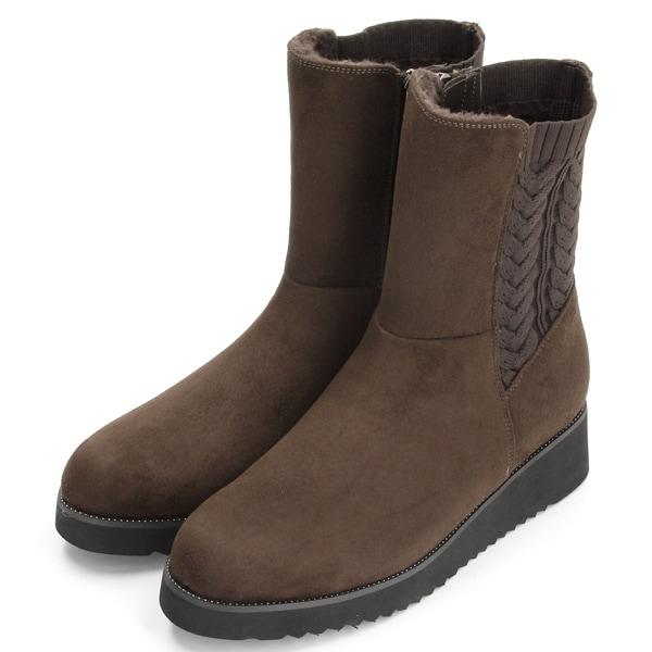 バックニットショートブーツ