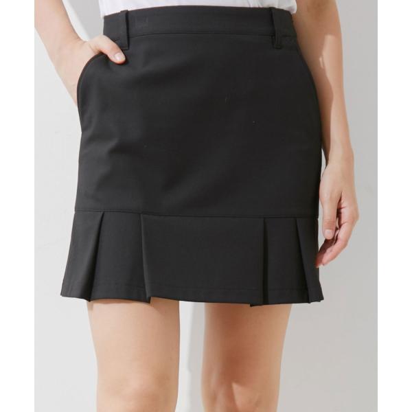 コスミカルウォーム裾タックプリーツスカート