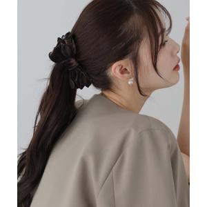 リボンベロアバナナクリップの商品画像