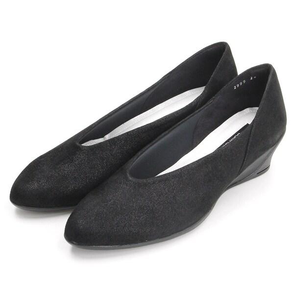 コンフォートウェッジヒールパンプス