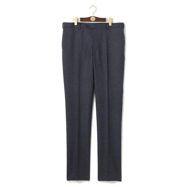 【KING SIZE】【ウォッシャブル可】トリートメントウール ストレッチフランネル スラックス