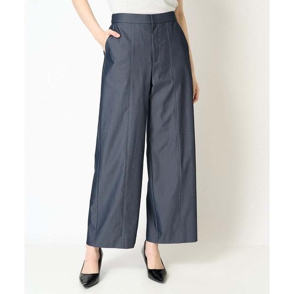 [ドライタッチ]ストレッチシャンブレーパンツ