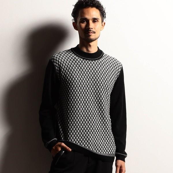 【RIELABO】ハイゲージモックネックニット