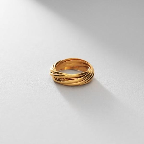 シルバー バンドリング 8レイヤーズ GP