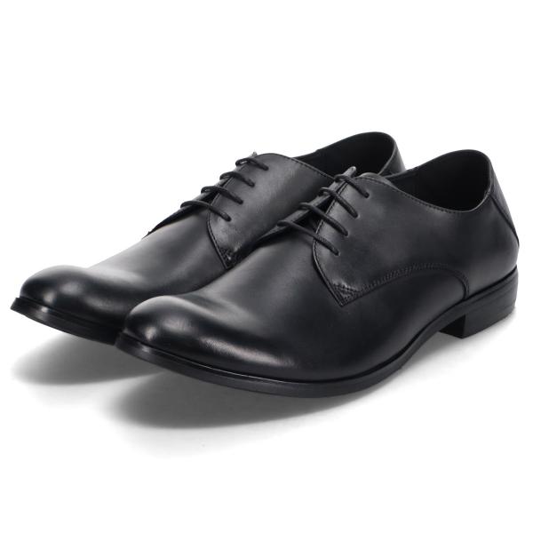 外羽根 プレーントゥ シューズ