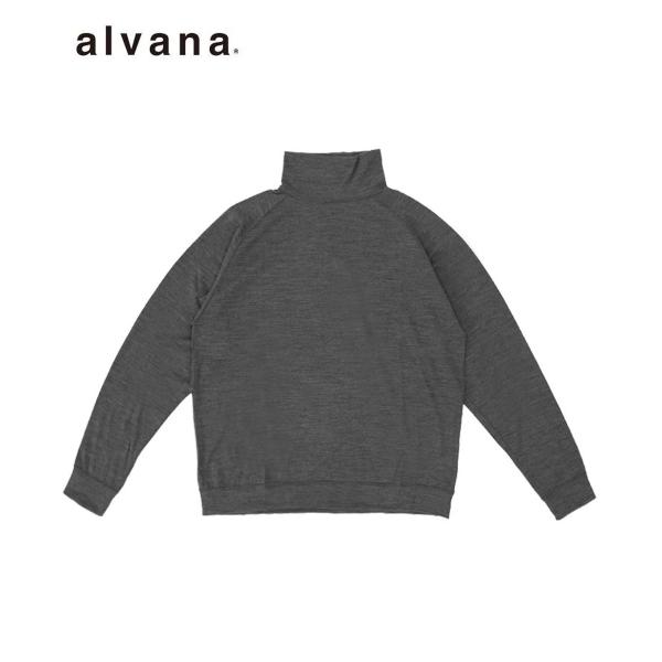 【alvana】MERINO WOOL TURTLENECK SWEAT TEE SHIRTS