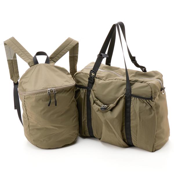 カシュカシュ cachecache / ナイロンリュックセットトラベルボストンバッグ 旅行 トラベル