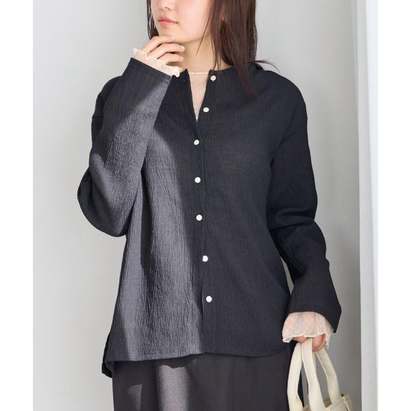 シアーブラウスカーデ