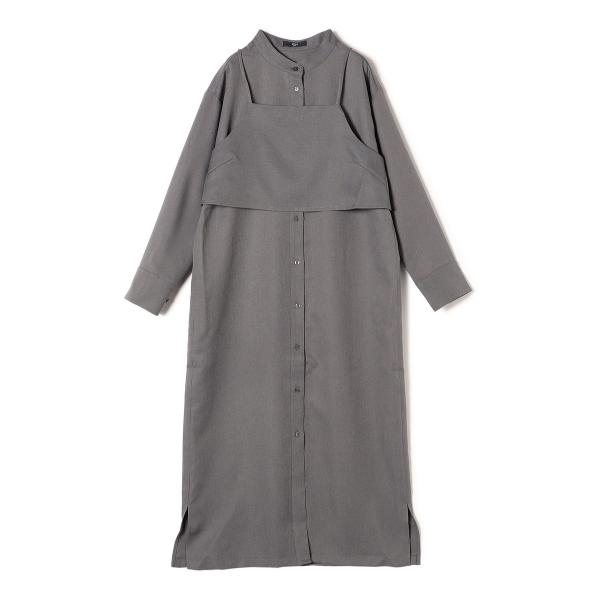 SHIPS Colors:〈洗濯機可能〉ビスチェ セット シャツ ワンピース