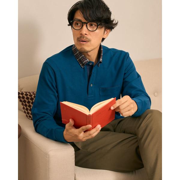 長袖ポロシャツ