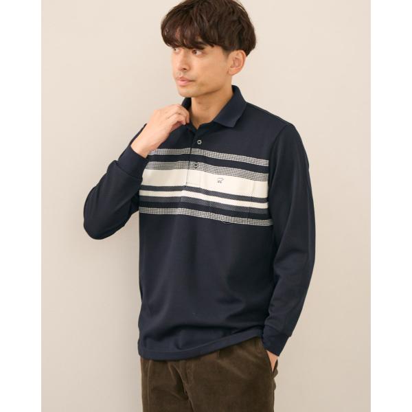 長袖ポロシャツ