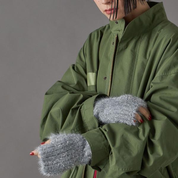 ラメ アーム ウォーマー