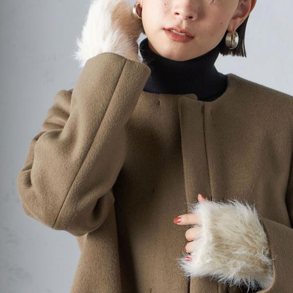 シャギー アーム ウォーマー