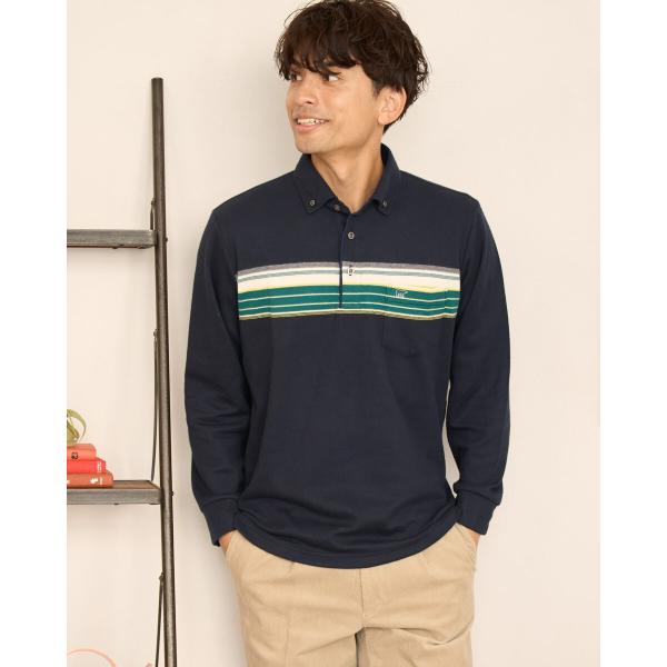 長袖ポロシャツ