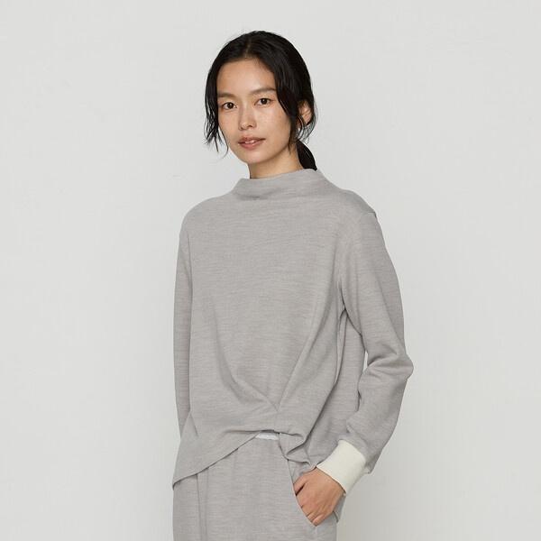 フラノジャージ ふんわりプルオーバー