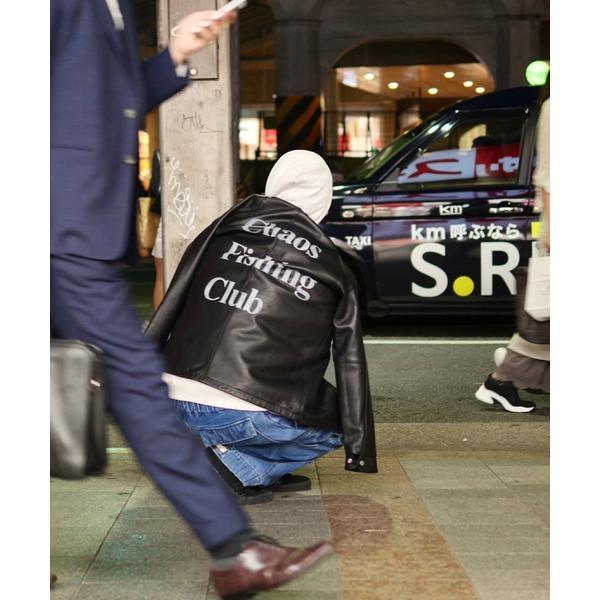 Chaos Fishing Club×Schott×BEAVER 別注SHEEP COACH JKT