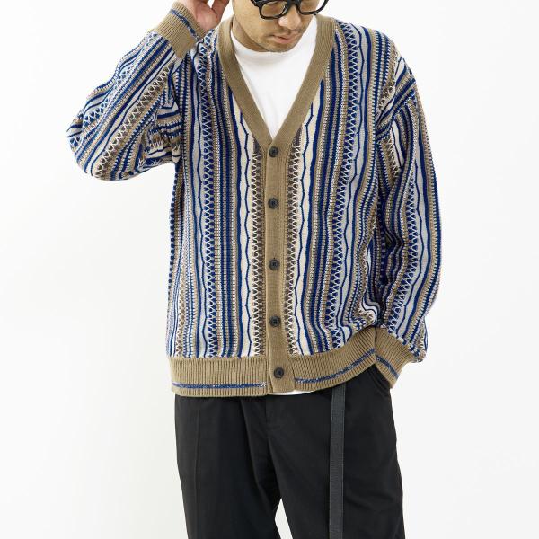 【MASTER FRAME/マスターフレーム】レトロJQニットカーディガン