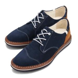 LANVIN en Bleu シューズ スエード素材タウンカジュアルシューズ 86563