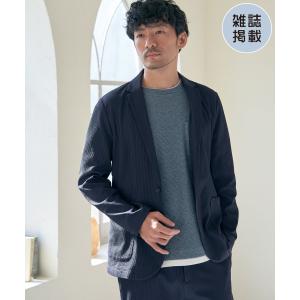 AKM Contemporary ウールブレンドノーカラージャケット 【WEB/直営店