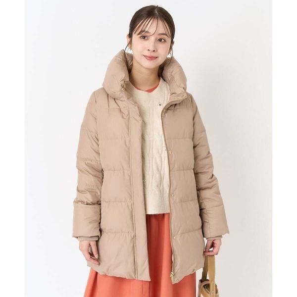 【小さいサイズ】ベーシックタフタミドルダウンコート