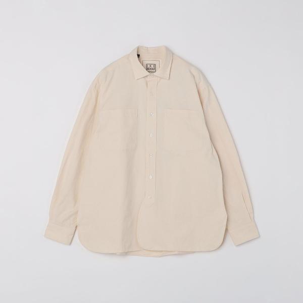 IKE BEHAR: レギュラーカラー オーバー シャツ