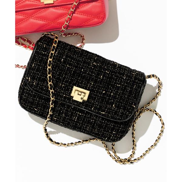 GIOLICA ツイード ショルダーバッグ