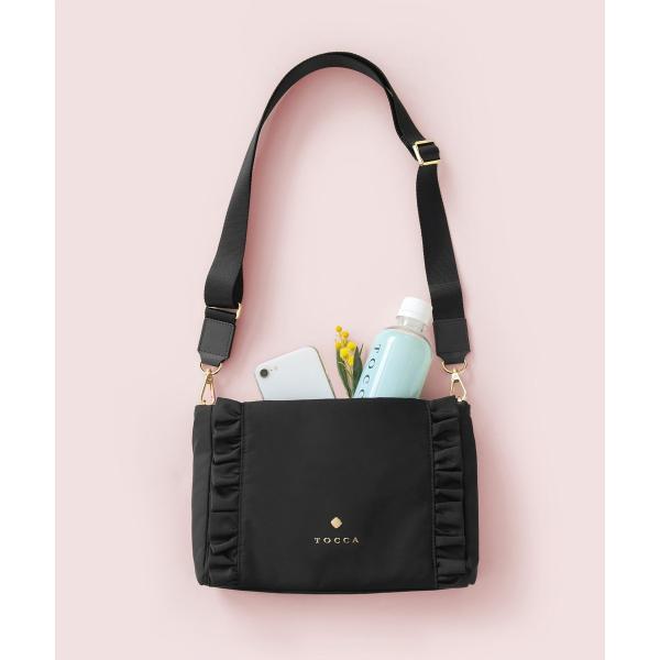 【撥水】TRIM WAVES POCHETTE ポシェットバッグ