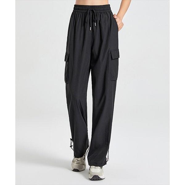 レディース 気軽にシルエットアレンジ。ドローコードカーゴパンツ