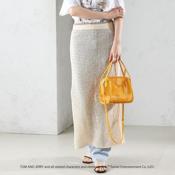 LOGAN KNITTING MILLS:〈手洗い可能〉クロシェ スカート