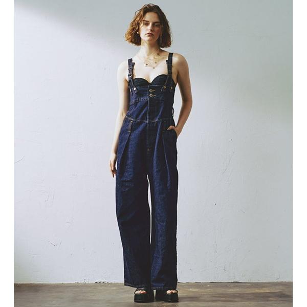 atelier SOMETHING LACE UP SALOPETTE/レースアップサロペット/オー