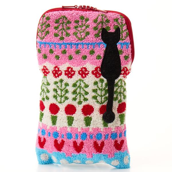 アツコマタノ　ファスナー付きタオル　ペットボトルケース　スペインの庭　【Atsuko Matano】