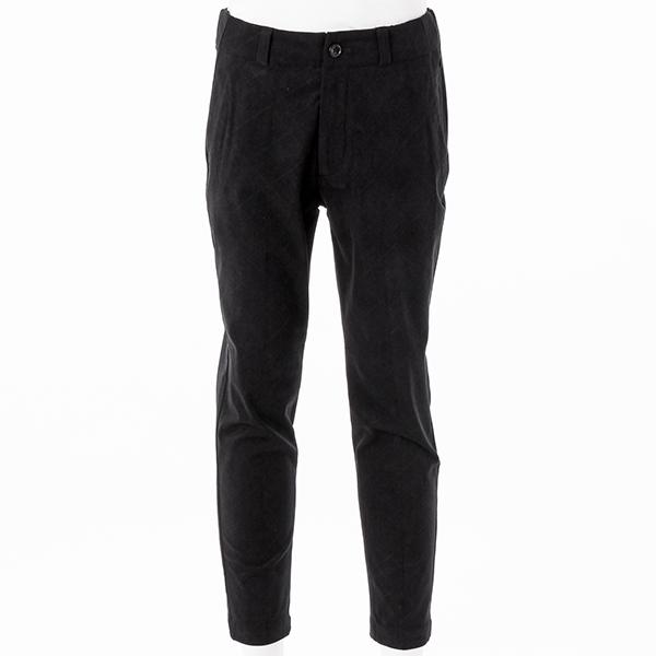 【CUSTOM CULTURE】エンボスコーデュロイ イージースラックス