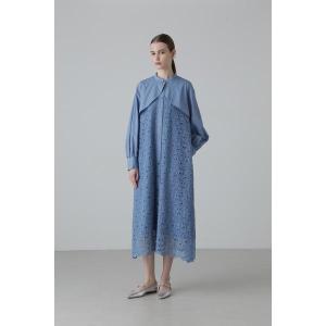 新品　2025SS アドーア コットンナイロンタフタワンピース 新品 2025SS アドーア コットンナイロンタフタワンピース コットン