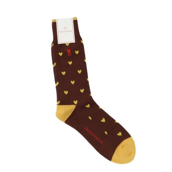 ハート柄　ソックス