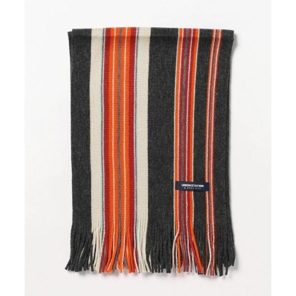 ストライプラッセルマフラー