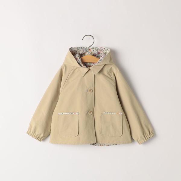 SHIPS KIDS:80〜90cm / リバティ リバーシブル コート