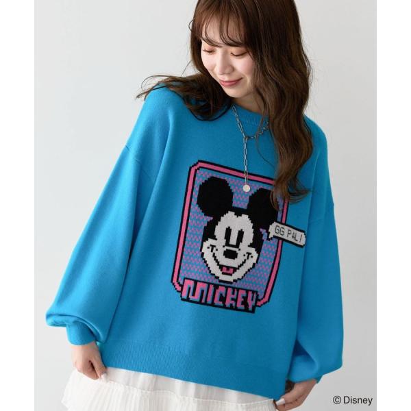 ミッキー＆フレンズ／ジャガードニットプルオーバー