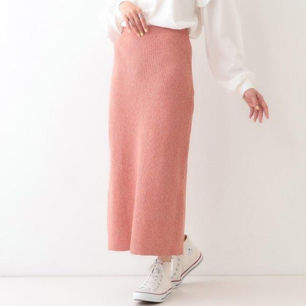 スポンディッシュMIXニットナロースカート