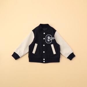 デニム調 スタジアムジャンパー(ベビーサイズ)