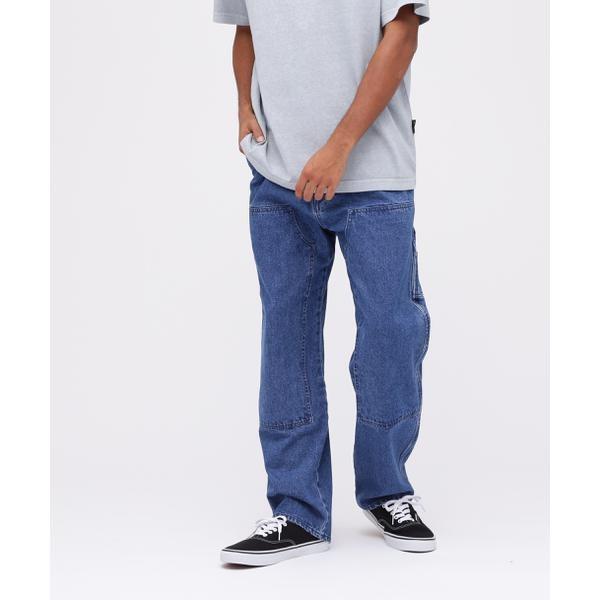 《直営店限定》DOUBLE KNEE DENIM PANTS ／ ダブルニー デニムパンツ ／ AV