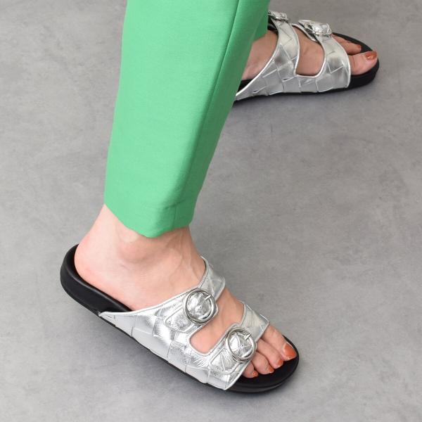 INTER-CHAUSSURES◆イントレチャートダブルベルトサンダル