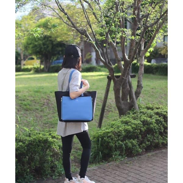 クルア　回転式　バイカラートート隠せる　推し活　痛バッグ