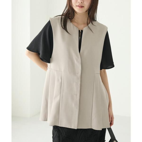 【好機能シリーズ】接触冷感/UVカット/プリーツベスト