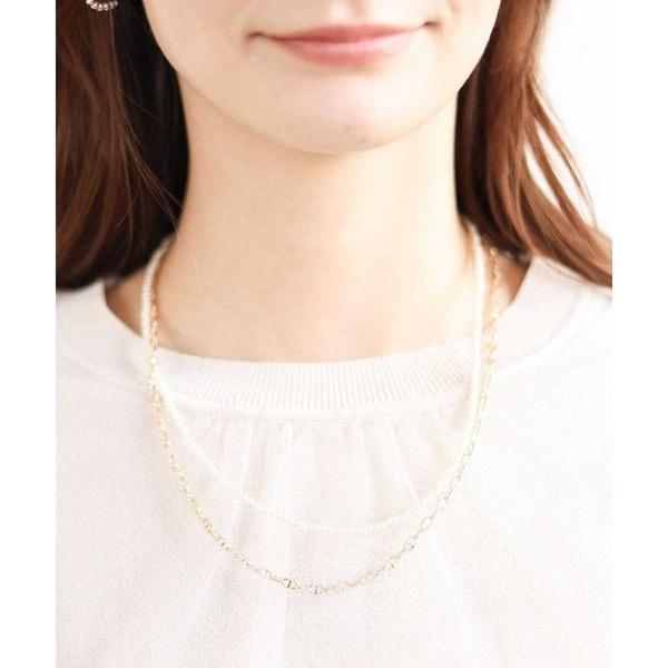 2連ショートネックレス