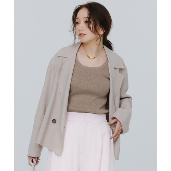 TWライトリバー ショートトレンチコート