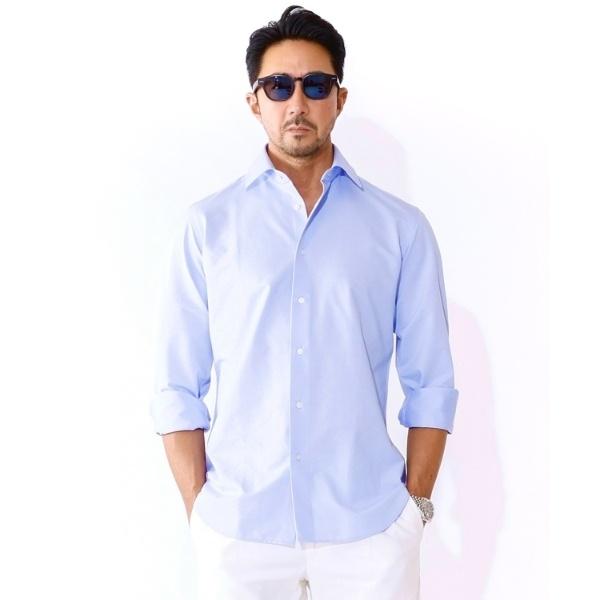 【干場義雅×DRESSTERIOR】46Gジャージードレスシャツ