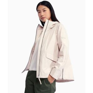 UPF40 UVカット オーガニックコットン フーデッドジャケット