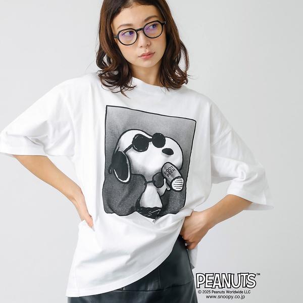 【JOHNBULL/ジョンブル】PEANUTS プリントTシャツ / スヌーピー