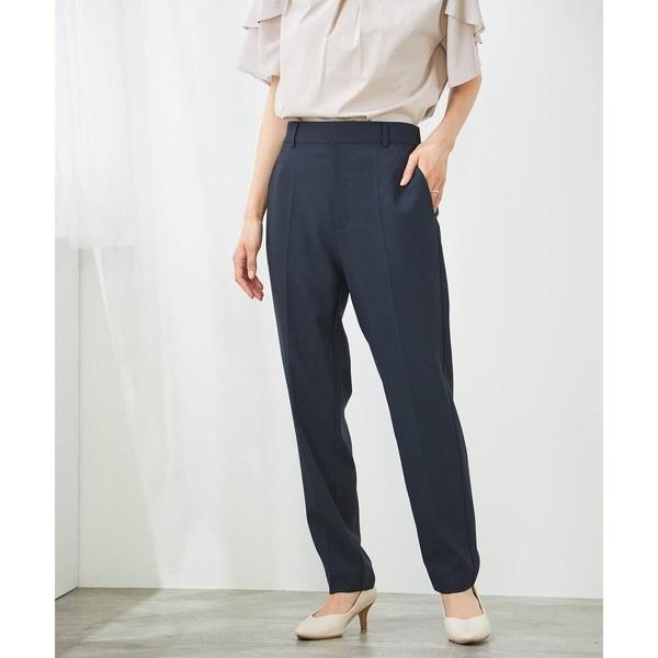 【洗える/イージーケア/UVカット/接触冷感/吸水速乾】サマーストレッチテーパードパンツ